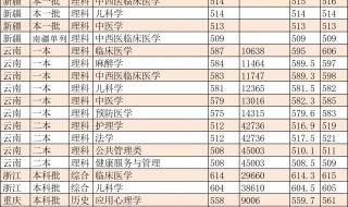 西南大学分数线